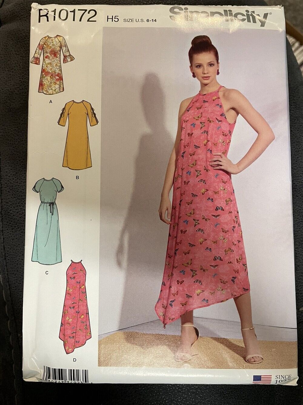 Misses Dress Simplicity Pattern R10172 Sizes 6 - 14 Several variations Uncut